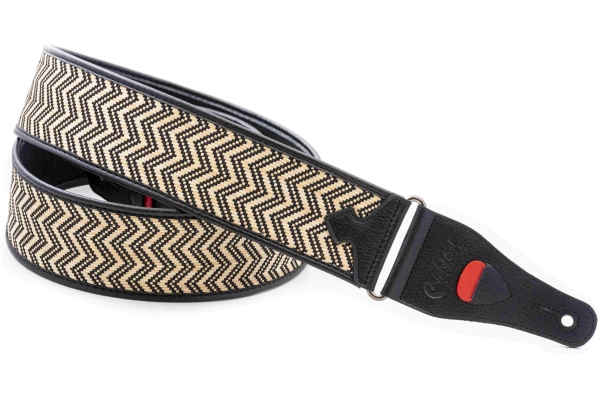 RightOn VICTORIA Black Guitar Strap