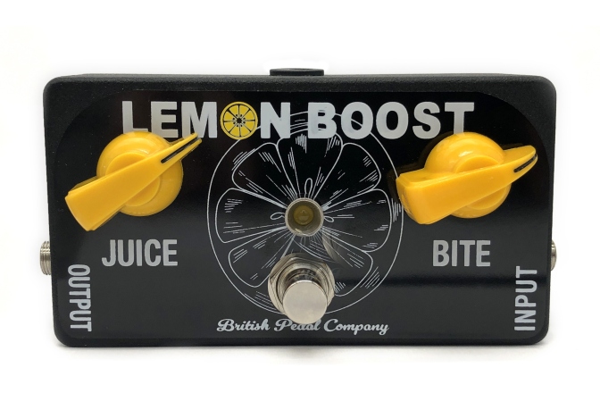 Pedala de Boost British Pedal Company  Special Edition Lemon Boost