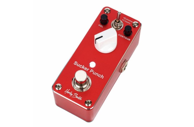 Pedală de Distortion Harley Benton MiniStomp Sucker Punch