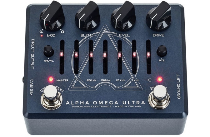 Pedala de efect distotion pentru chitara bass Darkglass Alpha-Omega Ultra