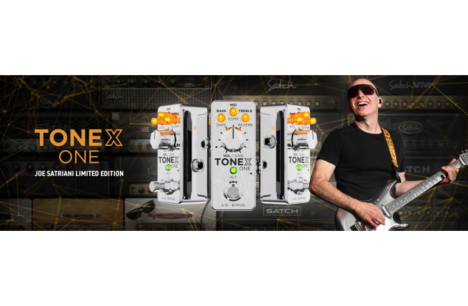 Pedală de efect  IK Multimedia ToneX One Joe Satriani Limited Edition