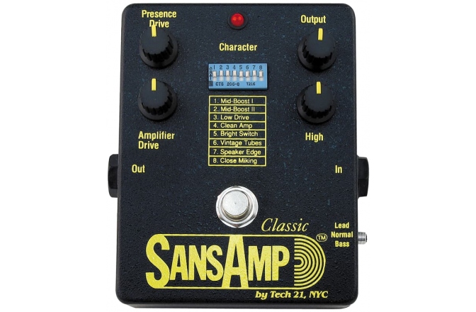 Pedală de Efect pentru Chitară Electrică Tech 21 SansAmp Classic Reissue