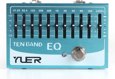 YUER Pedala de EQ  YF-40 Ten Band EQ