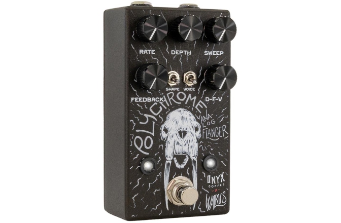 Pedală de Flanger Walrus Audio Polychrome (Onyx Limited Edition)