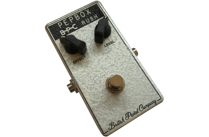 Pedala de Fuzz British Pedal Company  Compact Series BPC Rush Pepbox - Fuzz