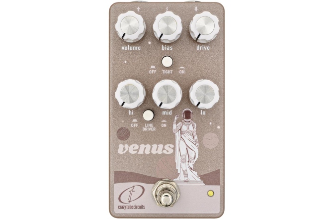 Pedală de overdrive Crazy Tube Circuits Venus