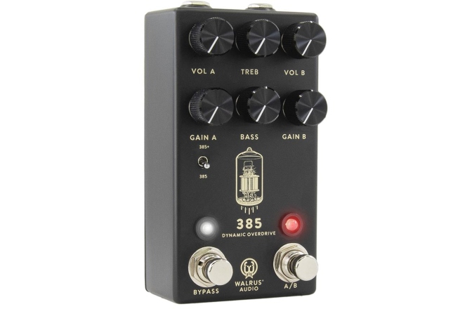 Pedală de Overdrive Walrus Audio 385 MKII (Black)