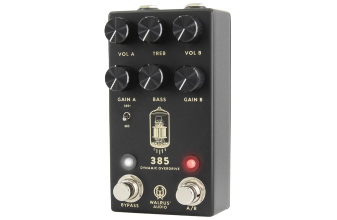Pedală de Overdrive Walrus Audio 385 MKII (Black)