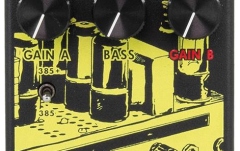 Pedală de Overdrive Walrus Audio 385 MKII (Black/Yellow)