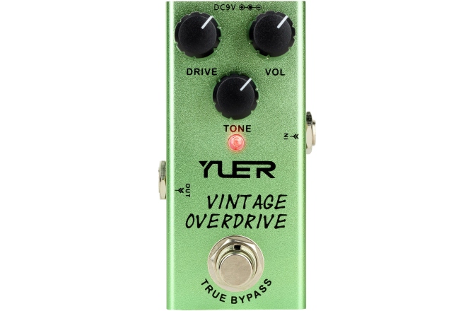 Pedala de Overdrive YUER  RF-10 Series Vintage Overdrive