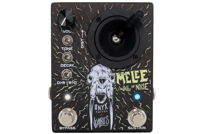 Pedală de reverb/distors Walrus Audio Melee (Onyx Limited Edition)