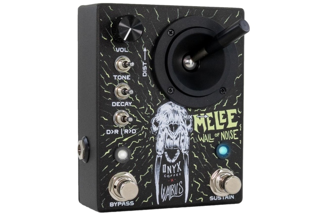 Pedală de reverb/distors Walrus Audio Melee (Onyx Limited Edition)
