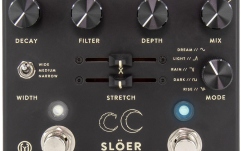 Pedală de reverb stereo Walrus Audio Slöer (Black)