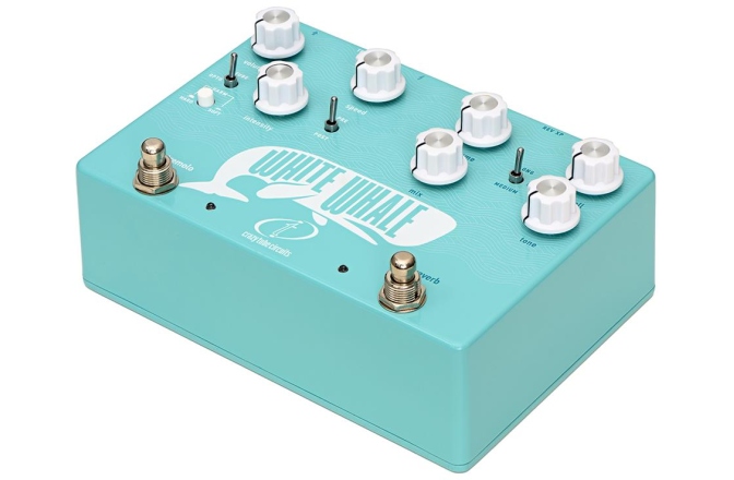 Pedală de reverb / tremolo Crazy Tube Circuits White Whale V2