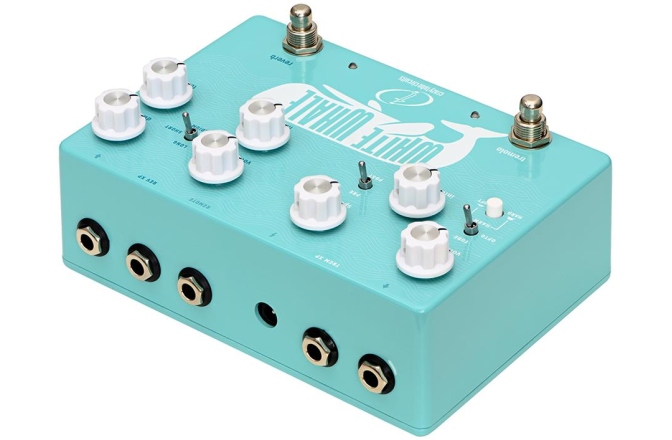 Pedală de reverb / tremolo Crazy Tube Circuits White Whale V2