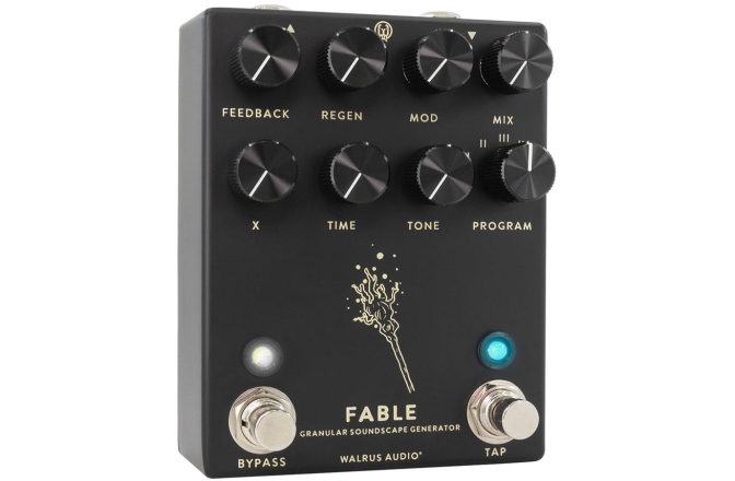 Pedală Delay granular Walrus Audio Fable (Black)