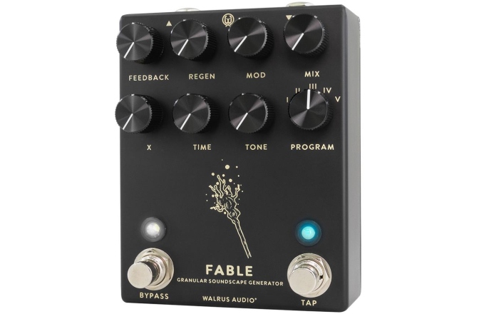 Pedală Delay granular Walrus Audio Fable (Black)