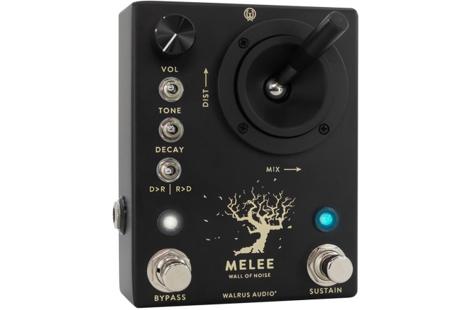 Pedală distors/reverb Walrus Audio Melee (Black)