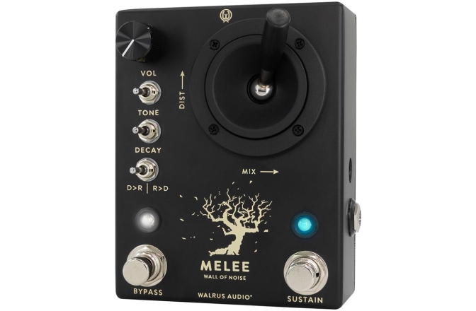 Pedală distors/reverb Walrus Audio Melee (Black)