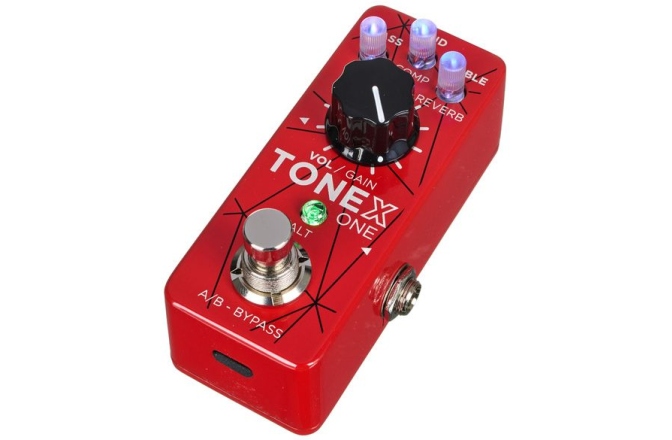 Pedală distortion / amplificator IK Multimedia ToneX One Brown Sound Red Limited Edition