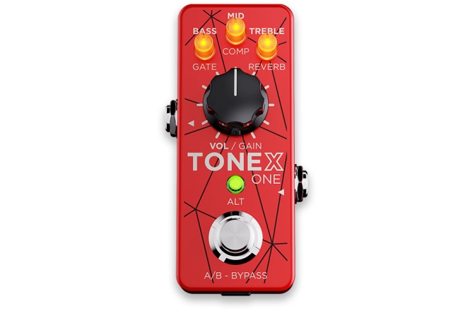 Pedală distortion / amplificator IK Multimedia ToneX One Brown Sound Red Limited Edition