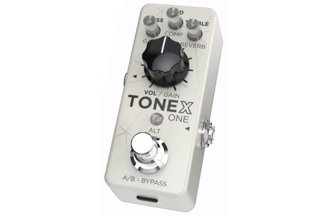 Pedală distortion / amplificator IK Multimedia ToneX One Brown Sound White Limited Edition