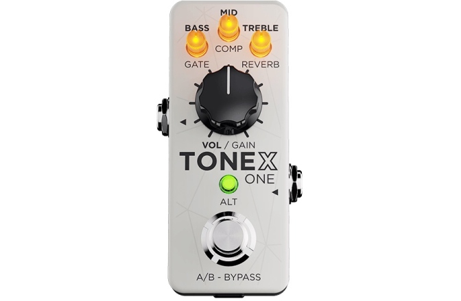 Pedală distortion / amplificator IK Multimedia ToneX One Brown Sound White Limited Edition
