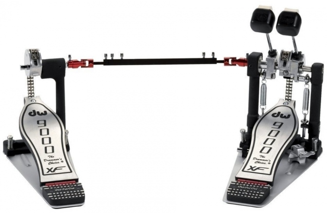 Pedală Dublă pentru Tobă Mare DW 9000 DWCP9002XF Longboard Double Bass Drum Pedal