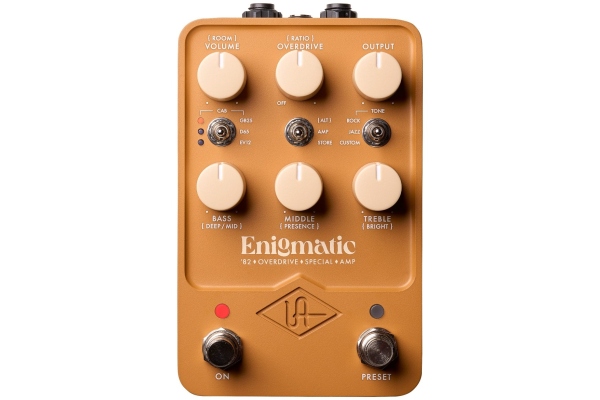 UAFX Enigmatic 82 Overdrive Special Amp