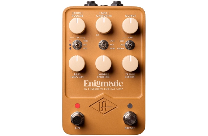 Pedala emulare amp<br /> Universal Audio UAFX Enigmatic 82 Overdrive Special Amp