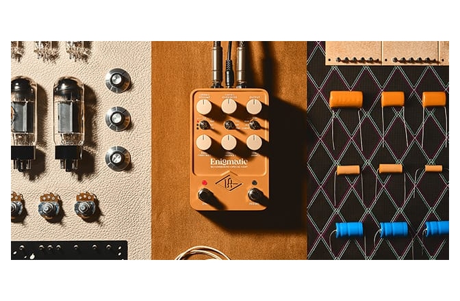 Pedala emulare amp<br /> Universal Audio UAFX Enigmatic 82 Overdrive Special Amp