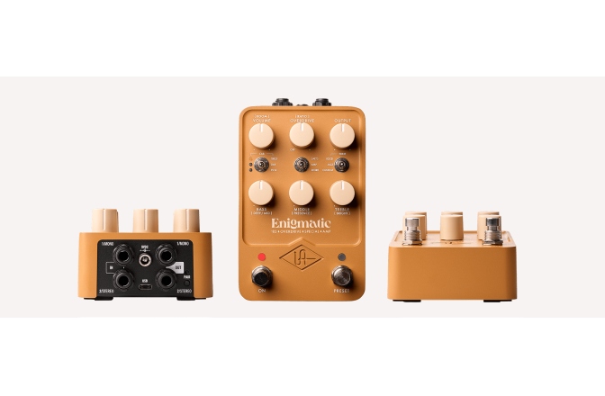 Pedala emulare amp<br /> Universal Audio UAFX Enigmatic 82 Overdrive Special Amp