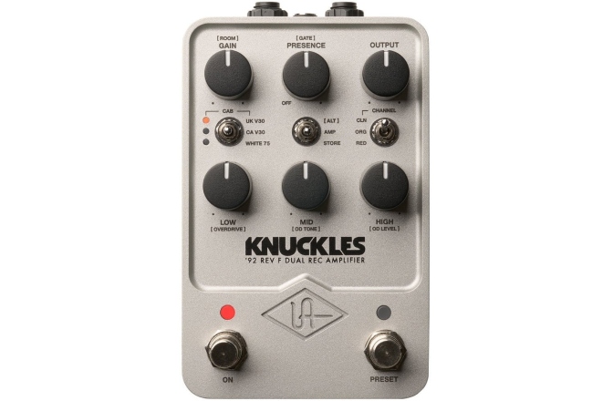 Pedala emulare amp<br /> Universal Audio UAFX Knuckles 92 Dual Rec Amplifier