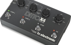Pedala Loop<br /> TC Electronic Ditto X4 Looper