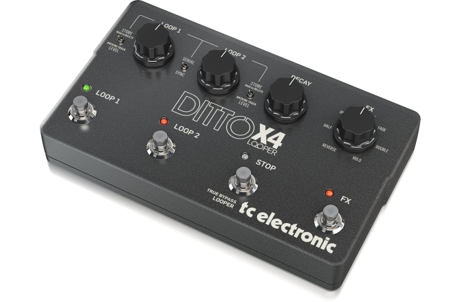 Pedala Loop<br /> TC Electronic Ditto X4 Looper