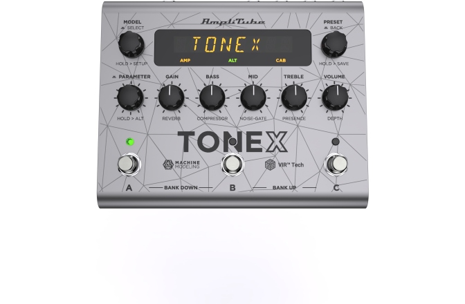 Pedală multi-efect de bas IK Multimedia ToneX Pedal Bass Edition