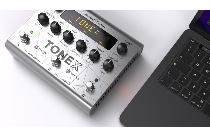Pedală multi-efect de bas IK Multimedia ToneX Pedal Bass Edition