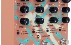 Pedală multi-efect stereo Walrus Audio Qi Etherealizer Terracotta