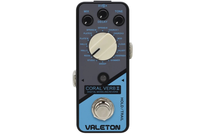 Pedală multi-reverb Valeton Coral Verb II CRL-9