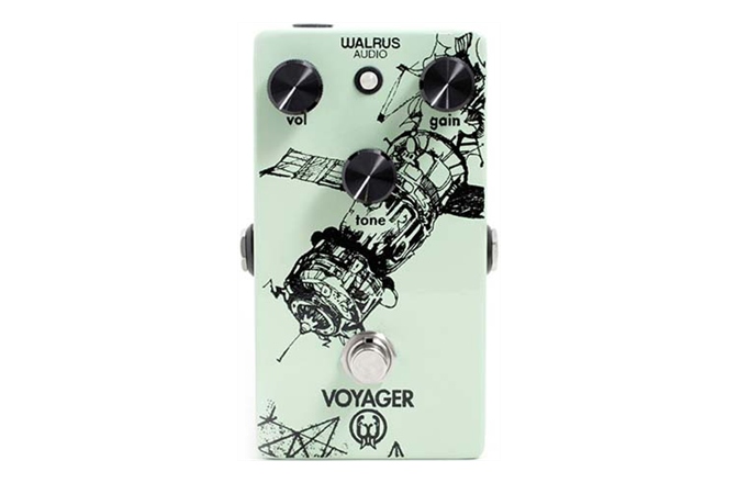 Pedală overdrive gain/preamp Walrus Audio Voyager