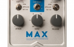 Pedala preamp si compresor<br /> Universal Audio UAFX MAX Preamp & Dual Compressor
