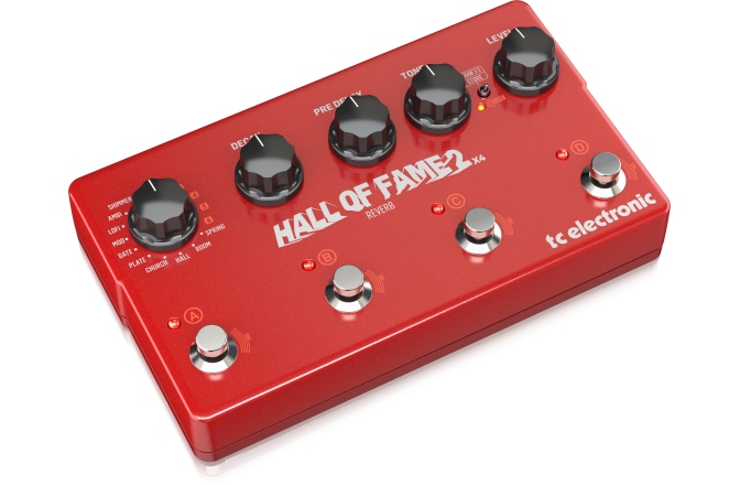 Pedala reverb<br /> TC Electronic Hall of Fame 2x4 Reverb