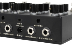 Pedală stereo multi-efect Walrus Audio Qi Etherealizer (Black)