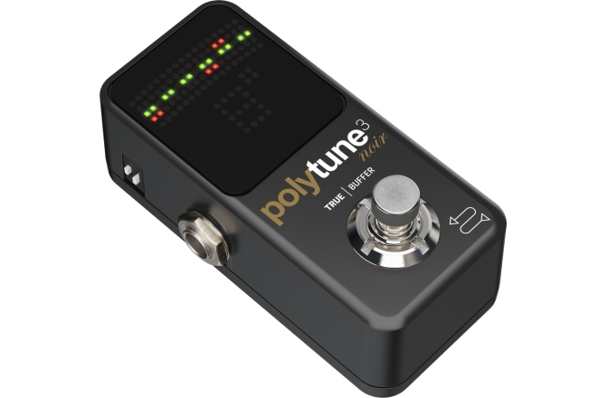 Pedala tuner<br /> TC Electronic PolyTune 3 Noir