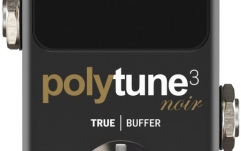 Pedala tuner<br /> TC Electronic PolyTune 3 Noir