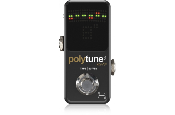Pedala tuner<br /> TC Electronic PolyTune 3 Noir