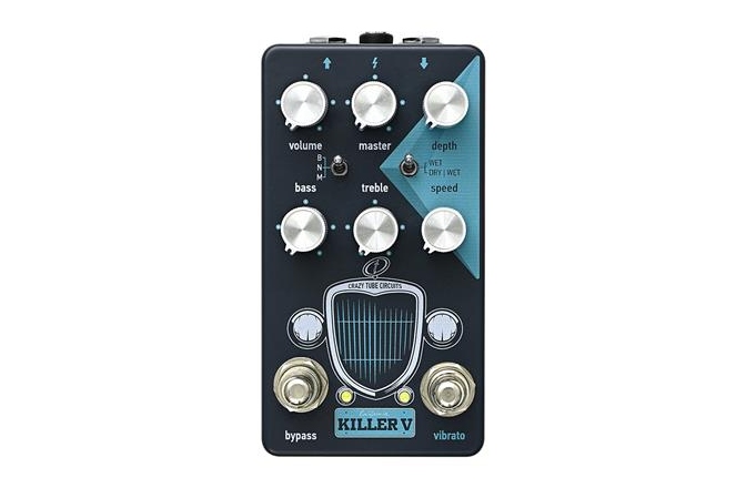 Pedală Vibrato / Simulare amp Crazy Tube Circuits Killer V