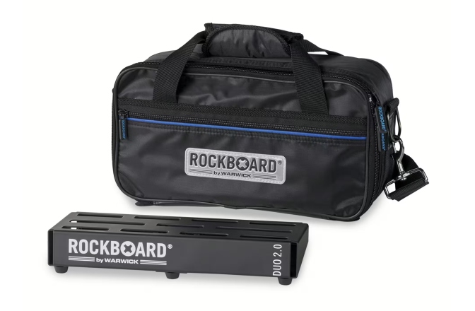 Pedalier efecte RockBoard DUO 2.0 Pedalboard with Gig Bag