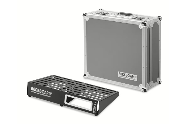 QUAD 4.1 Pedalboard with Flight Case QUAD 4.1 Pedalboard with Flight Case