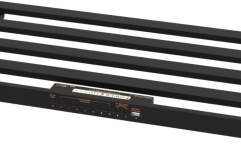 Pedalier  YUER  PR-01L - Large Size Pedalboard with build-in power supply